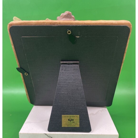 Vintage Russ Berrie Co Picture Frame #14808 Resign Floral - Picture 3 of 9